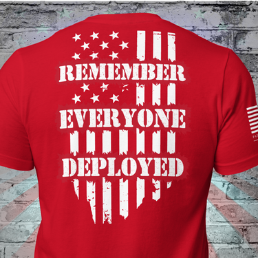 RED Friday shirt to remember our deployed American soldiers